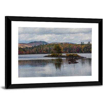 Lake Umbagog Autumn Reflection Wall Art
