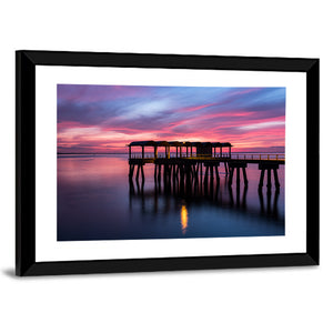 Jekyll Island Sunset Wall Art