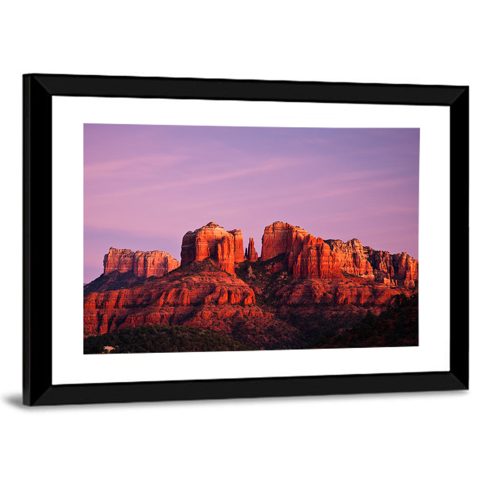 Cathedral Rock Sunset, Sedona Wall Art
