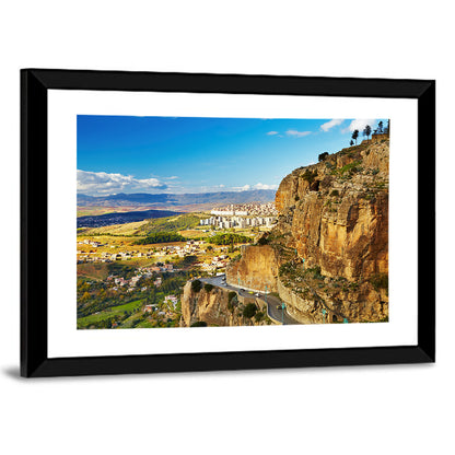 Constantine Cliffside at Golden Hour Wall Art
