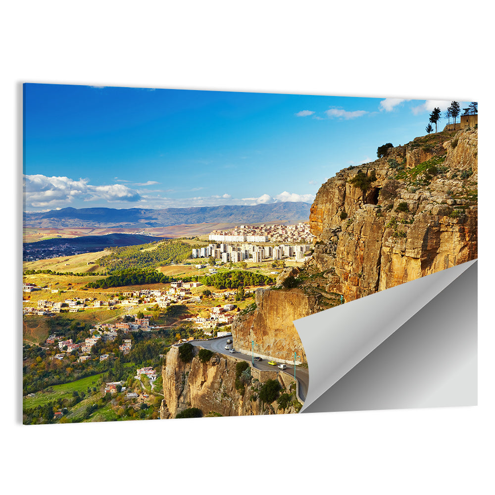 Constantine Cliffside at Golden Hour Wall Art