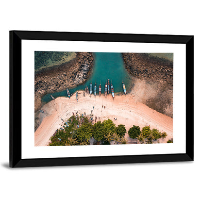 Koh Samui Long-tail Boats Wall Art