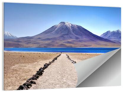 Volcanoes Around Laguna Miscanti Wall Art