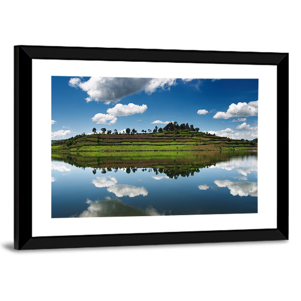 Bunyonyi Lake Reflection Wall Art