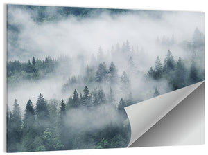 Misty Mountain Forest Wall Art