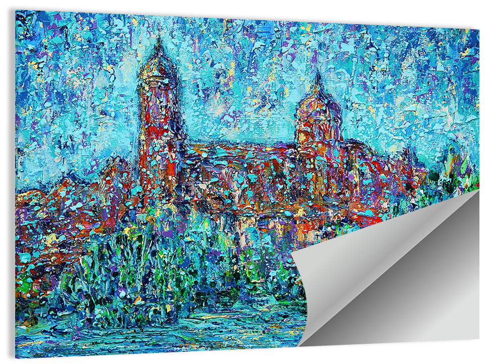Salamanca Dual Domes Reflection Wall Art