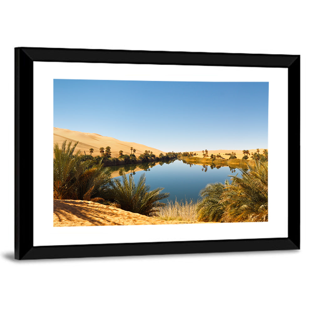 Umm Al Ma Desert Oasis Wall Art