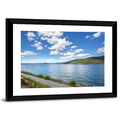 Lake Pend Oreille Bridge View Wall Art