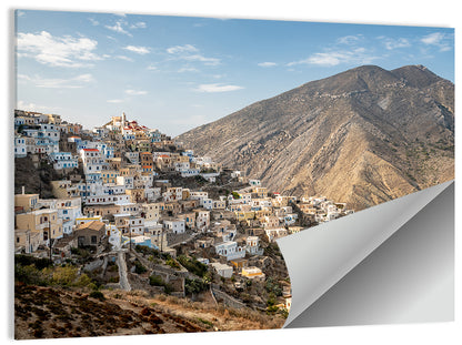 Olympos Village, Karpathos Greece Wall Art