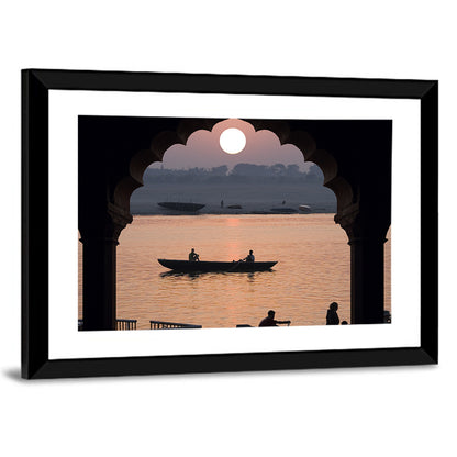 Arched Ganges Sunrise Wall Art