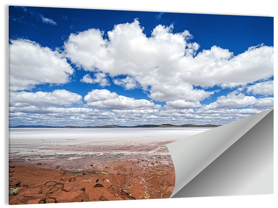 Lake Eyre Salt Flats Wall Art
