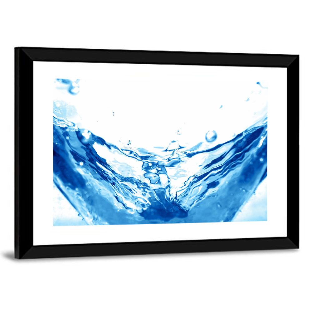 High-speed Water Splash Wall Art