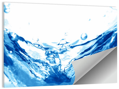 High-speed Water Splash Wall Art