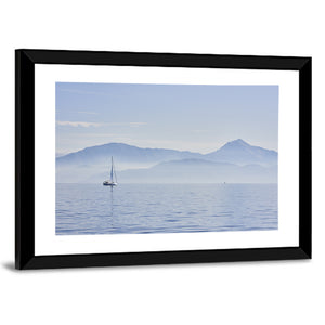 Boat & Calm Sea Wall Art