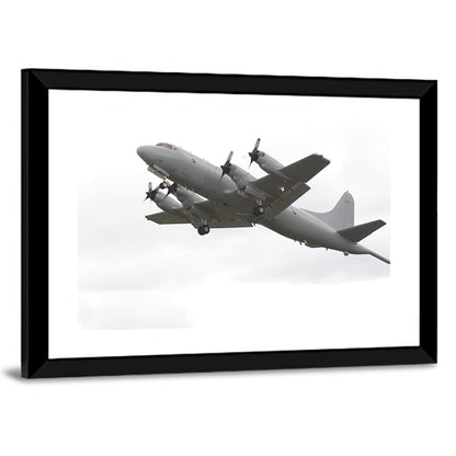 Four-engine Turboprop Patrol Aircraft Wall Art