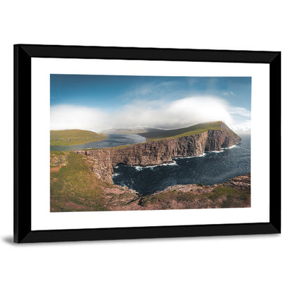 Traelanipa Cliffs, Sørvágsvatn Wall Art