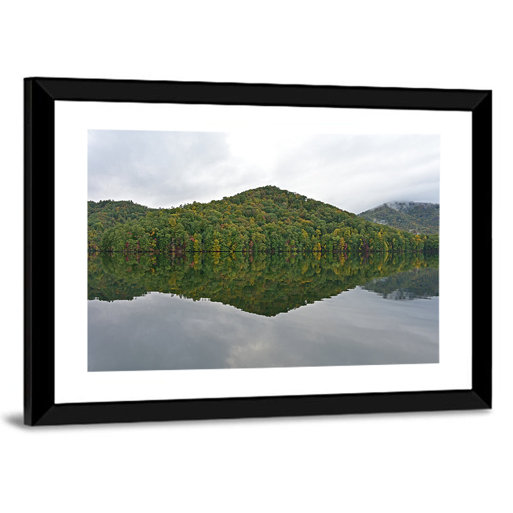 Calm Reflection at Lake Santeetlah Wall Art