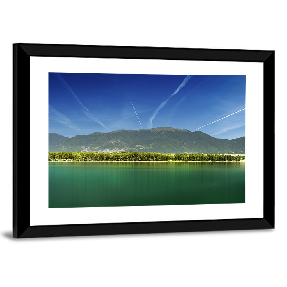 Koprinka Dam Reflections Wall Art