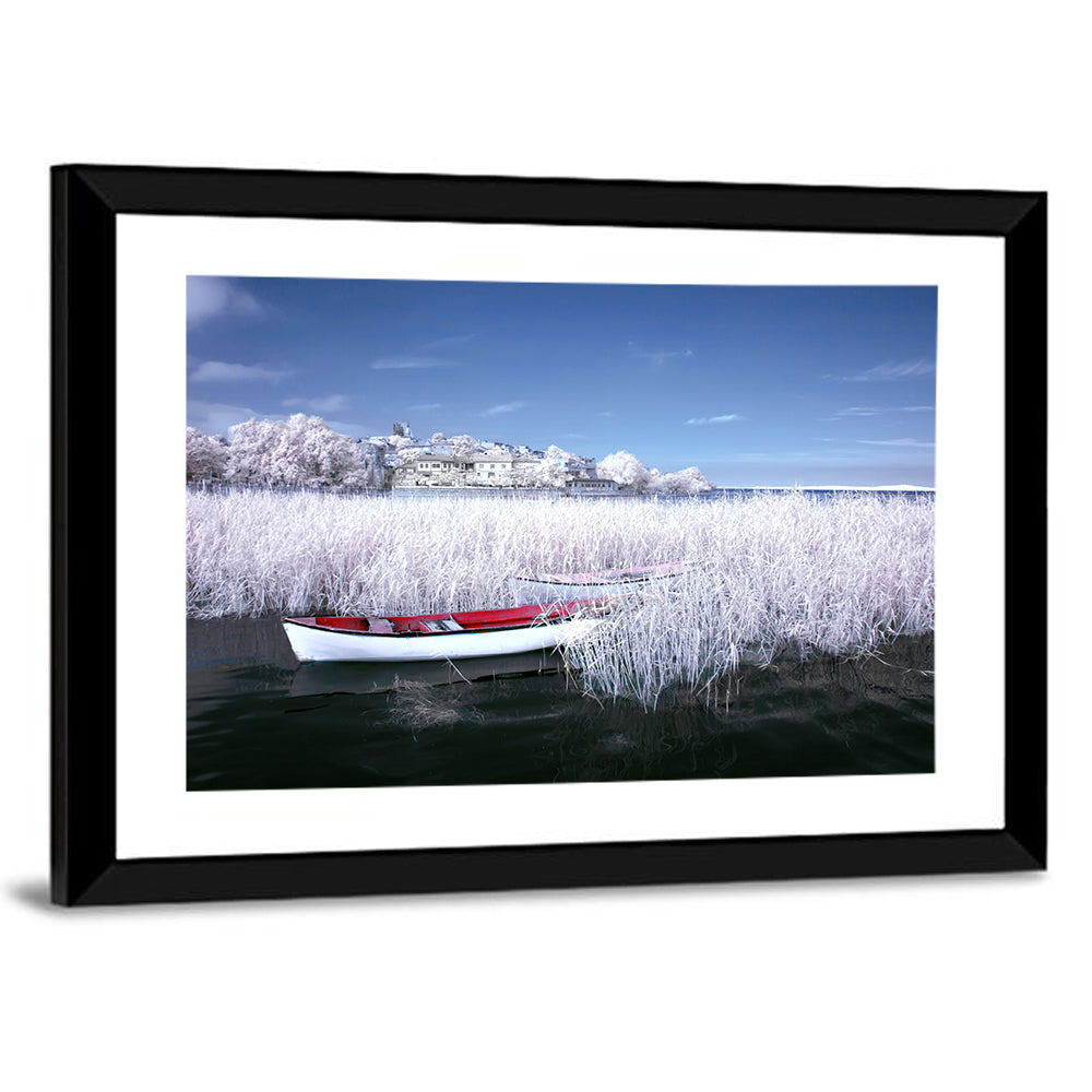 Golyazi Lake Winter Scene Wall Art