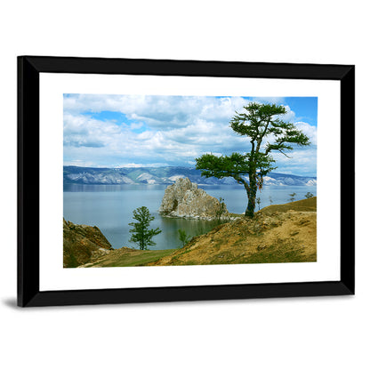 Shamanka Rock, Lake Baikal Wall Art