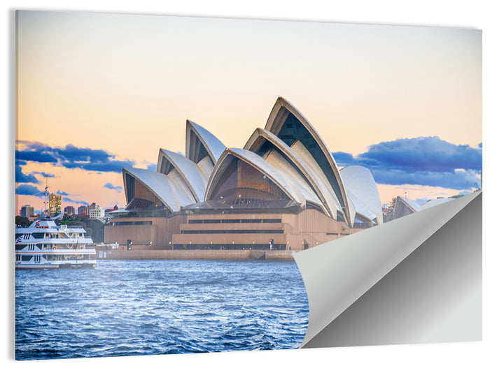 Sydney Opera House at Dusk Wall Art as a poster print