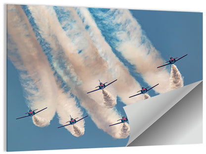 Patrulla Aguila Casa C-101 V Formation Wall Art