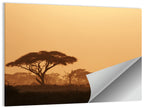 Amboseli Savanna Sunset Wall Art