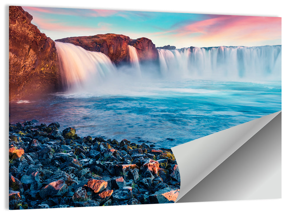 Godafoss Waterfall Wall Art