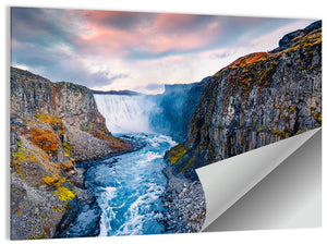 Dettifoss Waterfall Wall Art