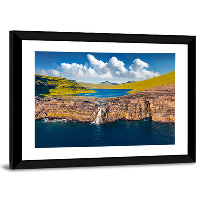 Mulafossur Waterfall Gasadalur Wall Art