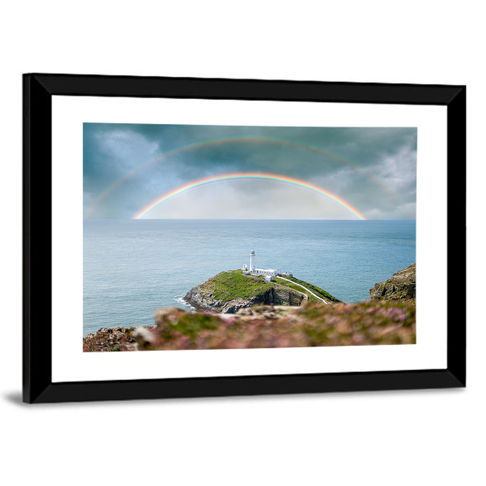 South Stack Lighthouse Coastline Wall Art
