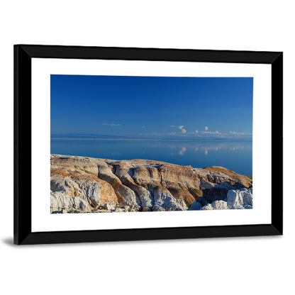 Shekelmes Tract Cliff Over Lake Wall Art