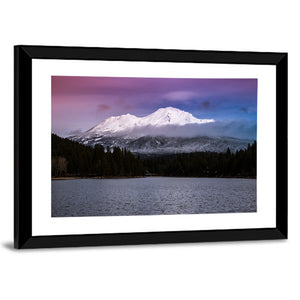 Mount Shasta from Lake Siskiyou Wall Art