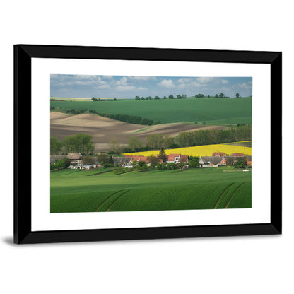 Gentle Moravian Hills Wall Art