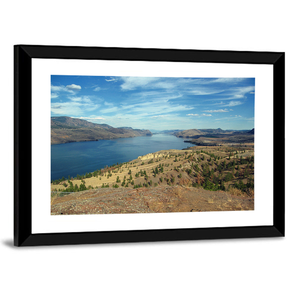 Kamloops Lake View Wall Art