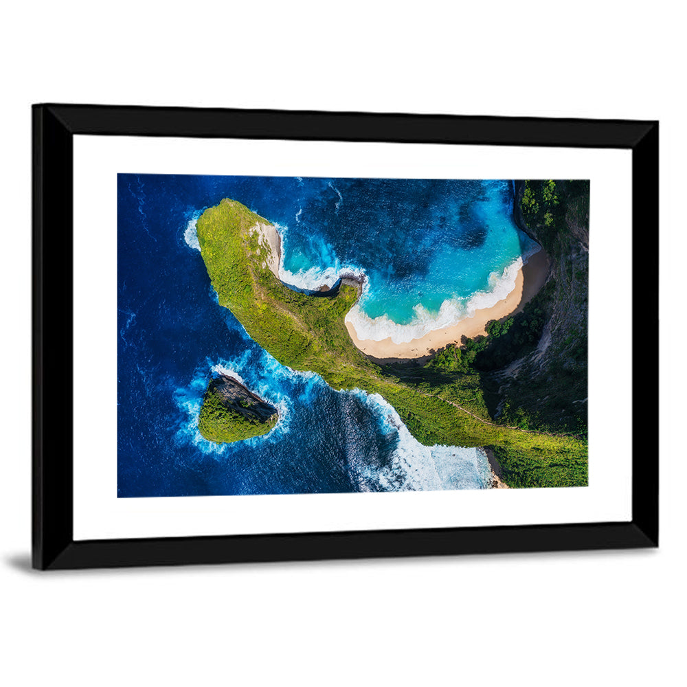Kelingking Beach Cliffs Wall Art