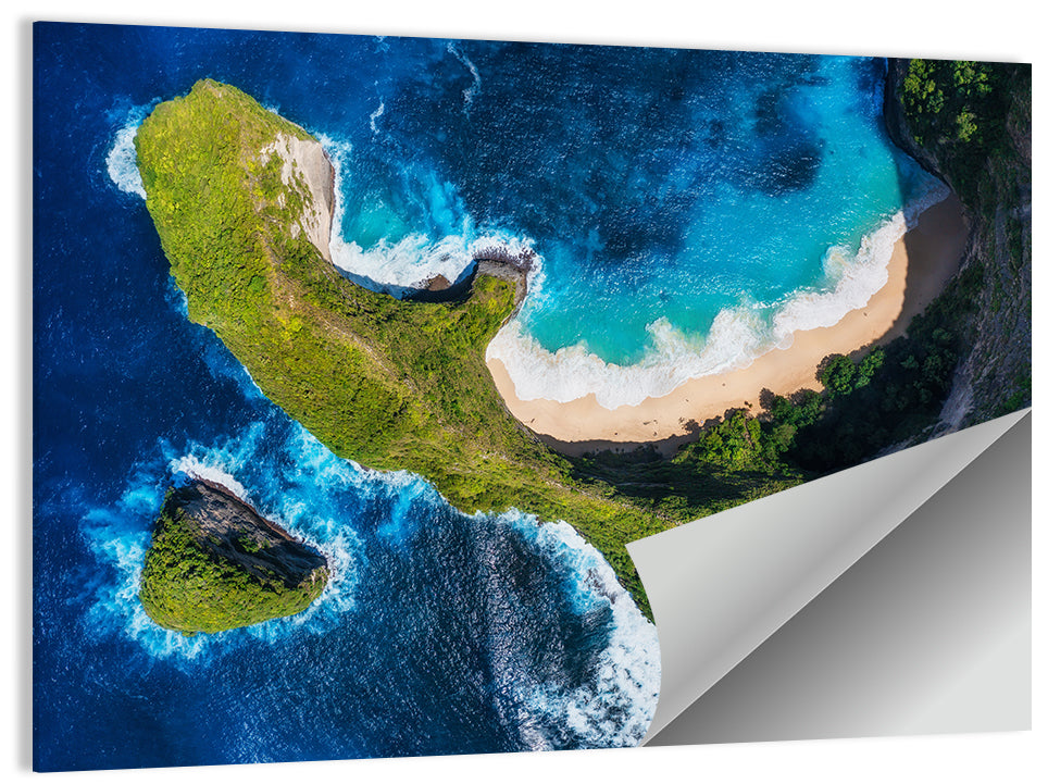 Kelingking Beach Cliffs Wall Art