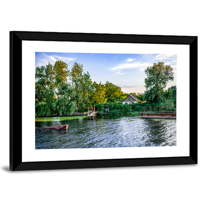 Konka River Golden Hour Wall Art