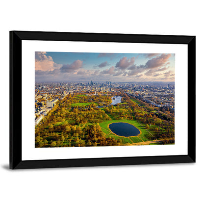 Hyde Park Aerial View Wall Art