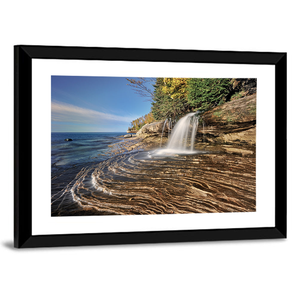 Little Miners Falls Waterfall Wall Art