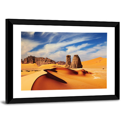 Tadrart Rouge Sand Dunes Wall Art