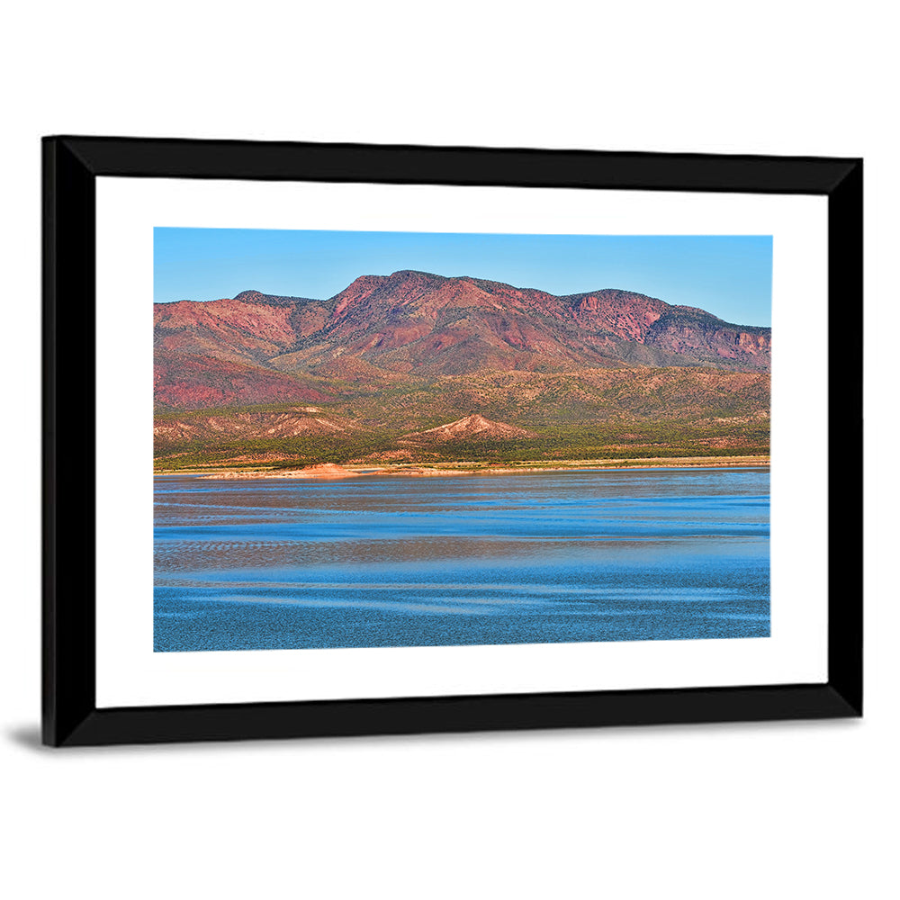 Blue Roosevelt Lake Vista Wall Art