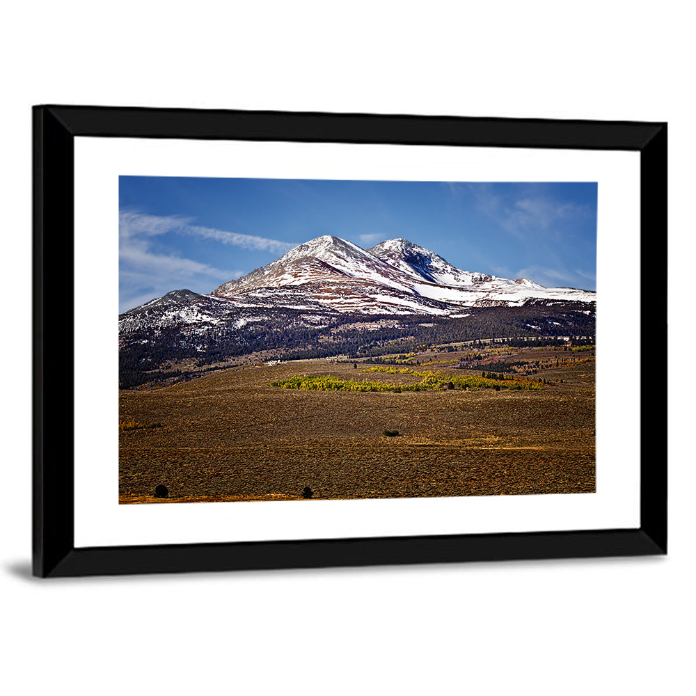 Sierra Nevada Snow Capped Peaks Wall Art