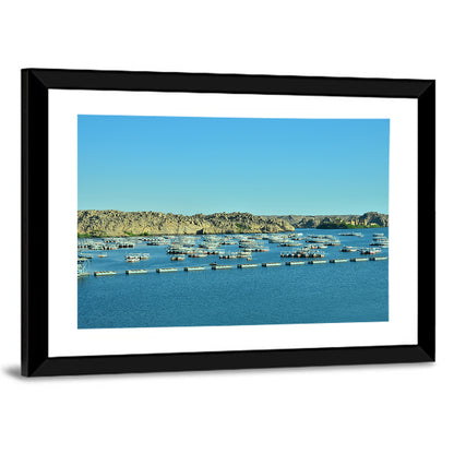 Philae Harbor, Lake Nasser Wall Art