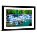 Huay Ma Khamin Erawan Waterfall Wall Art