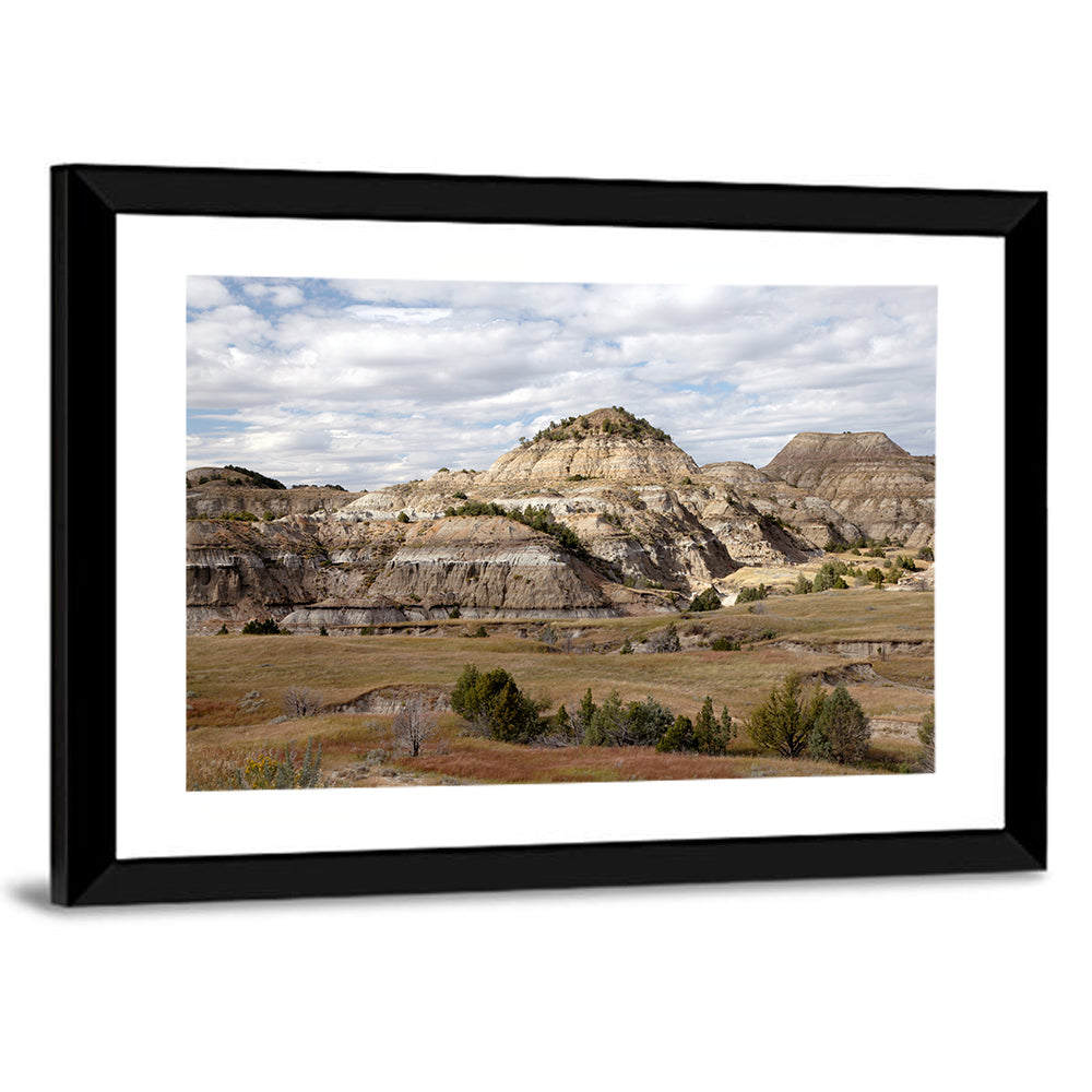 Theodore Roosevelt Badlands Vista Wall Art