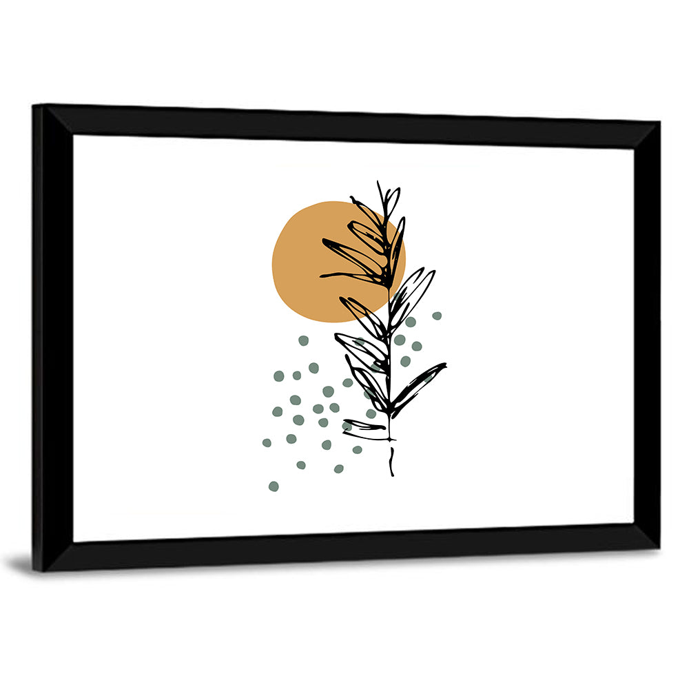 Ink Botanical Sun Study Wall Art