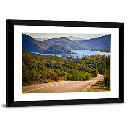 Lake Hodges Roadside Vista Wall Art