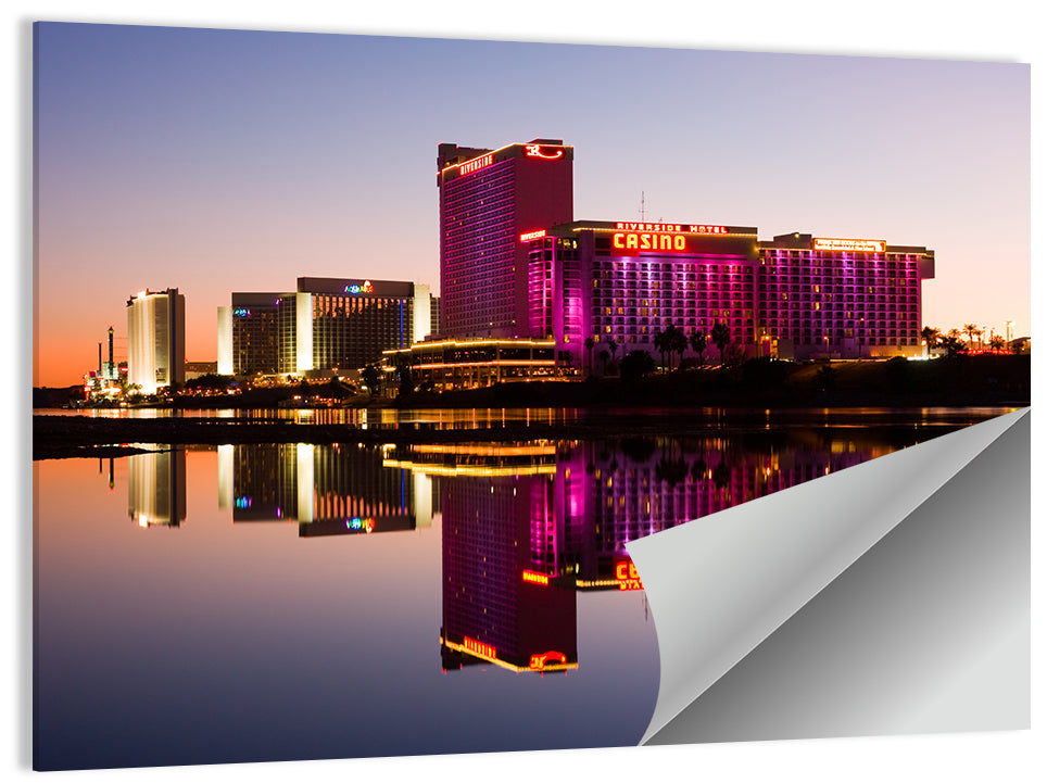 Laughlin Riverside Reflection Wall Art