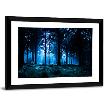 Thuringia Forest at Dusk Wall Art